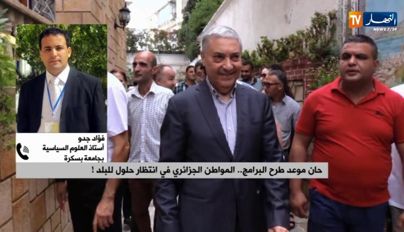 أستاذ علوم سياسية :” بن فليس وميهوبي إستُهلكوا خلال فترات سياسية سابقة ..!!”