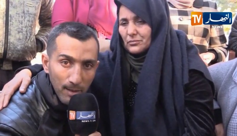 البويرة: النهار في بيت شهيد الواجب الوطني عون الحماية المدنية عاشور محمد