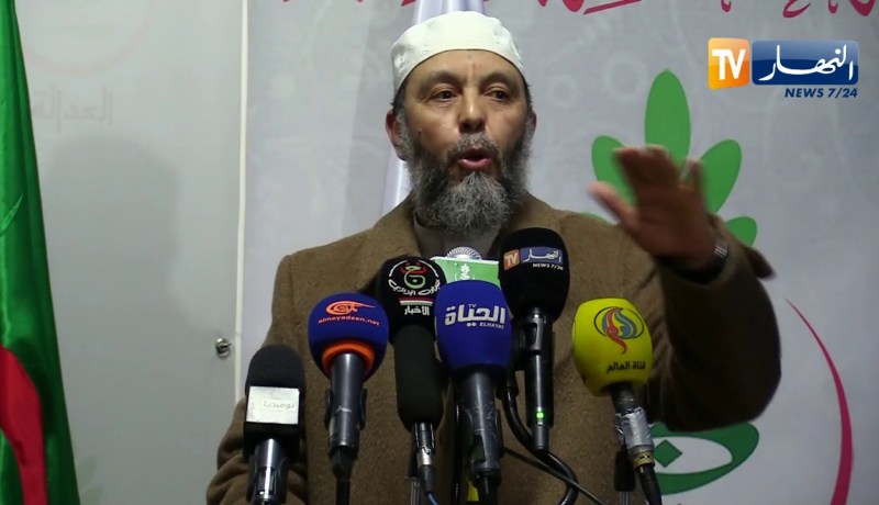 جاب الله: ” العدد الكبير الذي تقدم من اجل الترشح لرئاسيات يعتبر من المحرمات