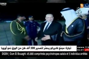 نائب وزير الدفاع الوطني الفريق أحمد قايد صالح يصل إلى الإمارات في زيارة رسمية