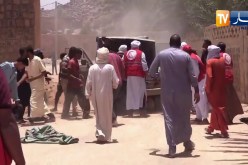 شاهد..الحرارة المرتفعة تتسبب في إحتراق سيارة بجنات !!
