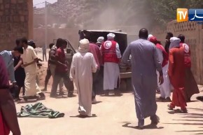 شاهد..الحرارة المرتفعة تتسبب في إحتراق سيارة بجنات !!