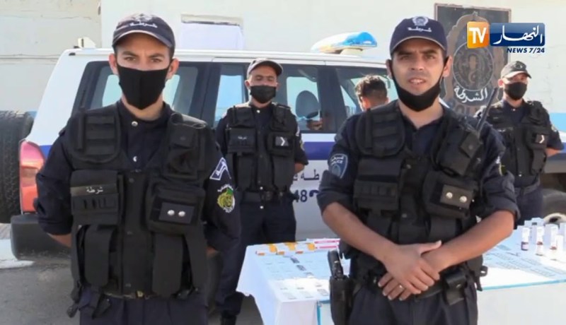 غليزان : توقيف شخص وحجز 1131 قرص مهلوس بوادي أرهيو