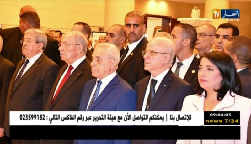 الفريق أحمد قايد صالح يشرف على إحتفالات عيدي الإستقلال و الشباب بنادي الجيش