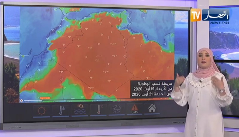 إستمرار الأجواء الحارة على هذه المناطق .. أحوال الطقس ليوم 18/08/2020