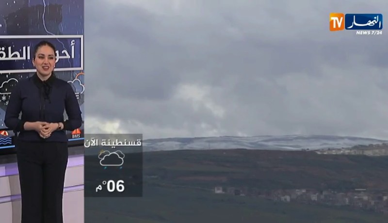 أحوال الطقس/ أمطار رعدية مستمرة إلى غاية أمسية اليوم بكميات تتراوح ما بين20 إلى 40 ملم
