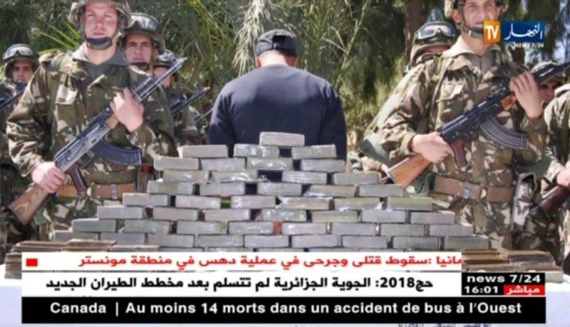 بشار: توقيف تاجر مخدرات وحجز52 كلغ من الكيف المعالج