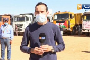 وصول 60 طن من المساعدات الجزائرية المخصصة للشعب الصحراوي إلى مطار تندوف