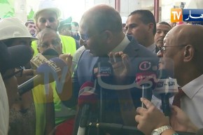 وزير النقل ووالي العاصمة يقومان بزيارة تفقدية لمطار الجزائر الجديد