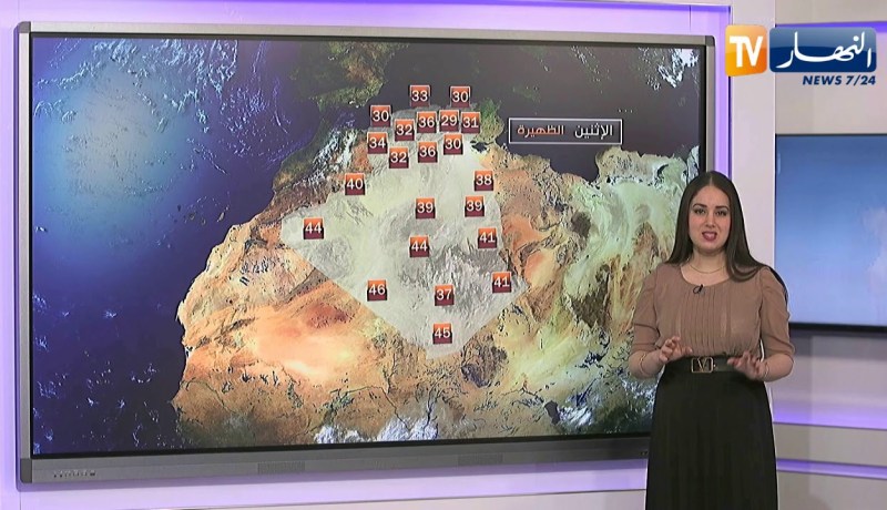 إرتفاع محسوس في درجات الحرارة.. أحوال الطقس ليوم الإثنين 22 جوان 2020