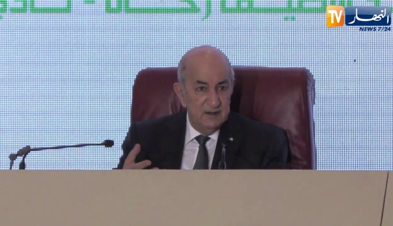 الرئيس تبون: من غير المعقول أن نستورد العصائر وبلادنا تنتج الكثير من الفواكه