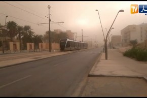 ورقلة: رياح قوية مصحوبة بزوابع رملية