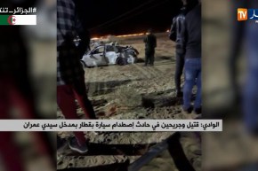 الوادي: قتيل وجريحين في حادث إصطدام سيارة بقطار بمدخل سيدي عمران