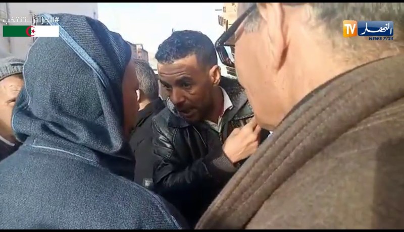 سكان كرمس بتيارت يشتكون أوضاعهم المزرية للمترشح للرئاسيات “بن قرينة”