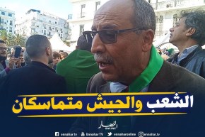 شاهد..ماقاله هذا النقابي ..” الشعب الجزائري متمسّك بجيشه من أجل جزائر الغدّ “