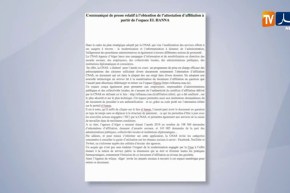 إمكانية المؤمن لهم إجتماعيا إستخراج وثيقة الإنتساب عبر الفضاء الهناء