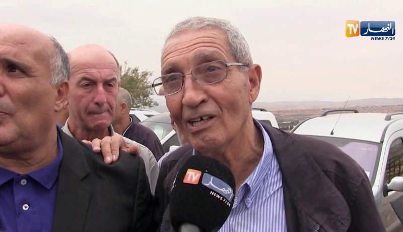 الشلف/ جثمان المجاهد مهبالي يوارى الثرى بمقبرة سيدي عامر