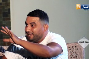 فاتح يشيد بخصال زوجته  و يشكرها على المباشر..  أنت تاج فوق راسي