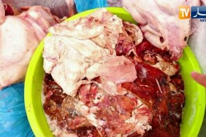 سيدي بلعباس: حجـ.ـز كمية معتبرة من لحوم وأحشاء دجاج فاسـ.ـدة