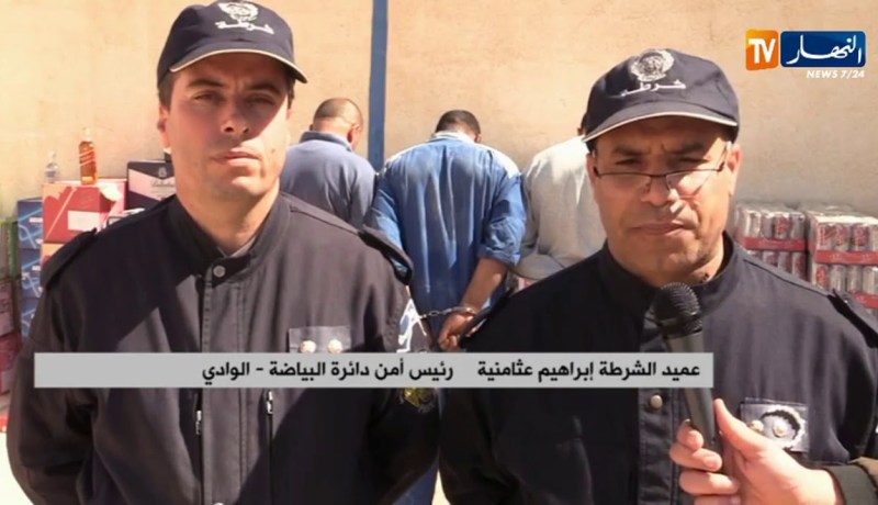 الوادي/ أمن البياضة يحجز 21 الف وحدة مشروبات كحولية مموهة بالسماد العضوي