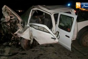 البيض: وفـ.ـاة 4 أشخاص من عائلة واحدة في حـ.ـادث مرور أليـ.ـم بالكاف لحمر