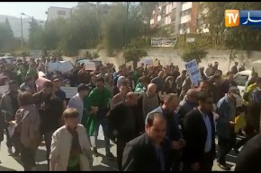 تيزي وزو: الصحفيون يخرجون في مسيرات سلمية رفضا لتأجيل الإنتخابات