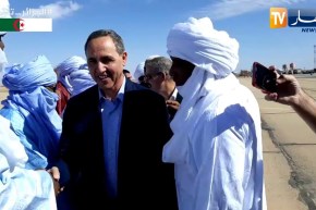 وصول المترشّح “ميهوبي” لمطار إليزي