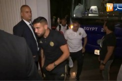 وفد المنتخب الوطني يصل إلى فندق روايال كمبنسكي بالقاهرة