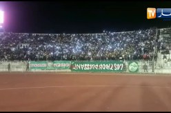 أجواء كبيرة يصنعها العقارب بملعب 24 فبراير بسيدي بلعباس