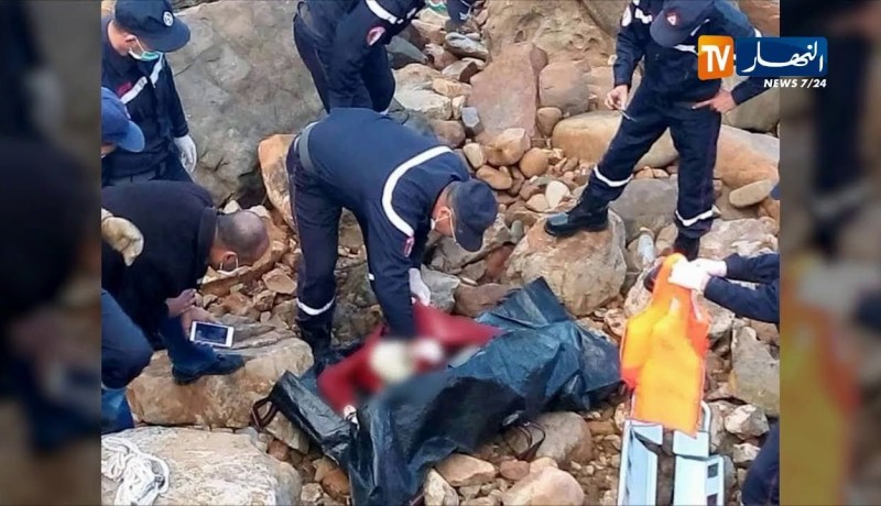 عنابة: إنتشال جثة بالشاطئ الصخري واد الغنم ببلدية شطايبي