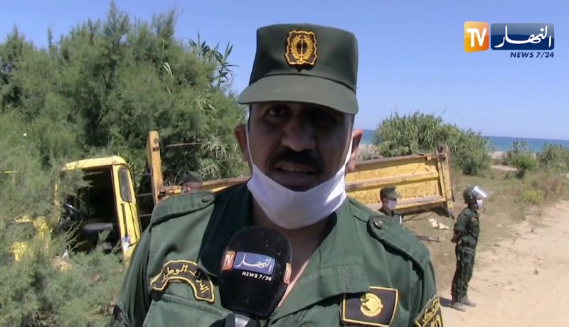 جيجل: تسطير مداهمات أمنية لمحاربة نشاط عصابات نهب الرمال بشاطىء تاسوست