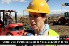 برج بوعريريج/ إمرأة ترفع التحدي و تقتحم عالم آلات الأشغال العمومية