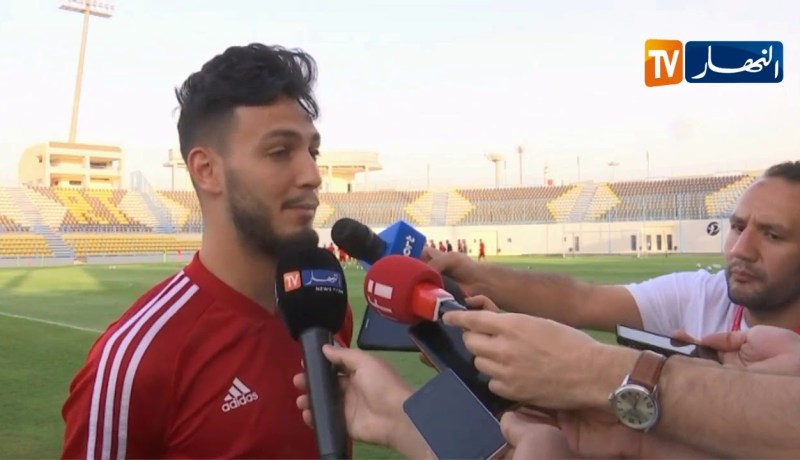 شاهد رسالة بن سبعيني للجماهير الجزائرية
