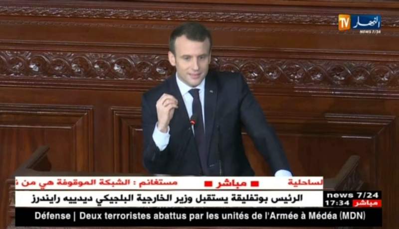 تونس: ماكرون يقول أن الربيع العربي لم ينته بعد في البلاد