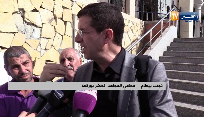 محكمة بئر مراد رايس/ قاضي التحقيق يأمر بإبقاء “لخضر بورقعة” رهن الحبس المؤقت