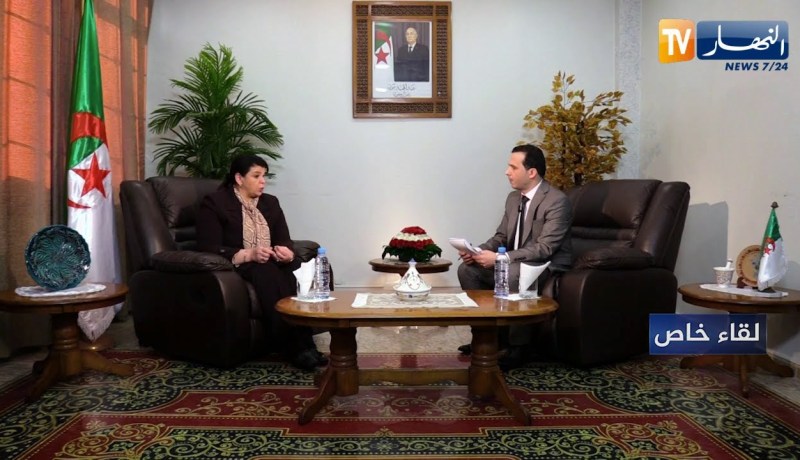 لقاء خاص مع وزيرة التكوين والتعليم المهنيين هيام بن فريحة