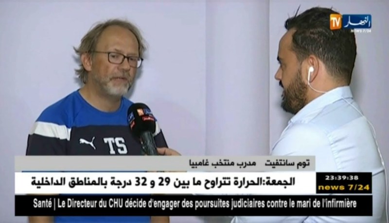 مدرب منتخب غامبيا يشيد ببلماضي ويعتبره الأنسب لتدريب الخضر