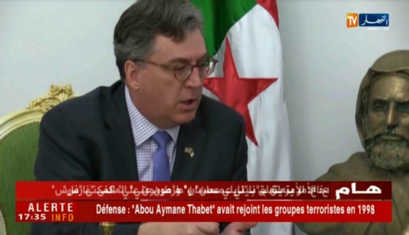 سياسة: السفير الأمريكي يلتقي ولد عباس بمقر الأحرار الستة