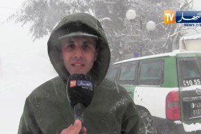 البليدة: ثلوج تشل حركة الطرقات والجيش يتدخل لفك العزلة بالشريعة