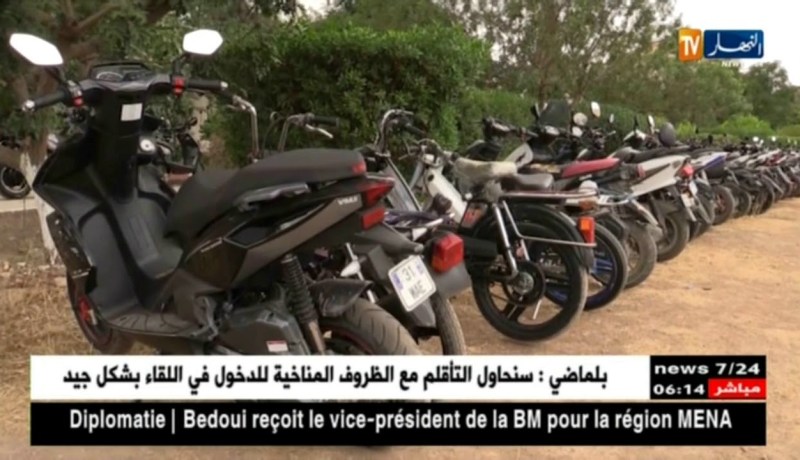 سيدي بلعباس: حجز أزيد من 220 دراجة نارية من مختلف الانواع