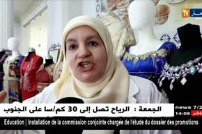 غليزان/ المرأة الحرفية ترفع التحدي لتشييد مؤسسات منتجة