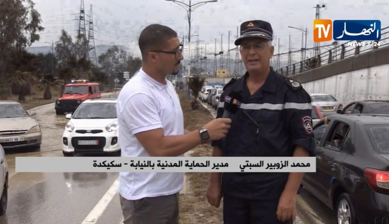 الحماية المدنية بسكيكدة :”تم تنصيب خلية أزمة بالولاية وتسخير 150 عون وعتاد لإحتواء الوضع!!”