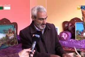 باتنة/ لمسات حسان تحول أغصان وأوراق الشجر إلى لوحات فنية