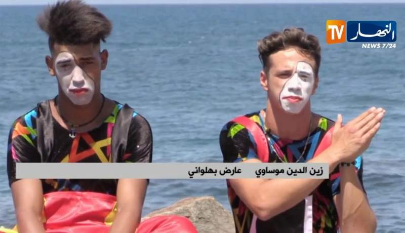 فن/ محمد وزين الدين..يبدعان في “الإستعراضات البهلوانية”