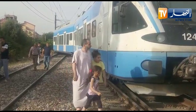 البليدة: إنحراف قطار عن السكة قادم من العاصمة بإتجاه العفرون يخلف 4 جرحى