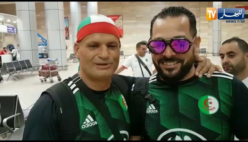 أنصار الخضر يواصلون التوافد على مصر لتشجيع المنتخب الوطني