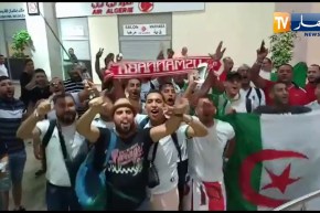 148 مناصر سينقلون من مطار عنابة لمساندة المنتخب الوطني
