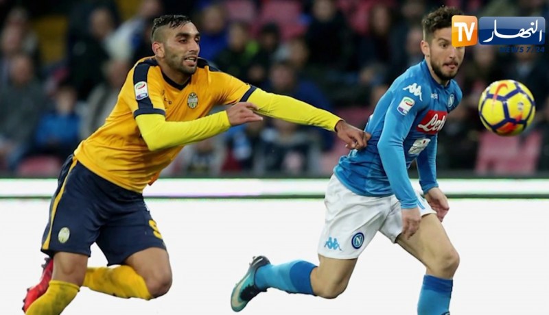 أنشلوتي يطالب إدارة نابولي بالتعاقد مع محمد فارس