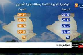 طقس/ العائلات الجزائرية على موعد مع أجواء ربيعية في عطلة نهاية الأسبوع