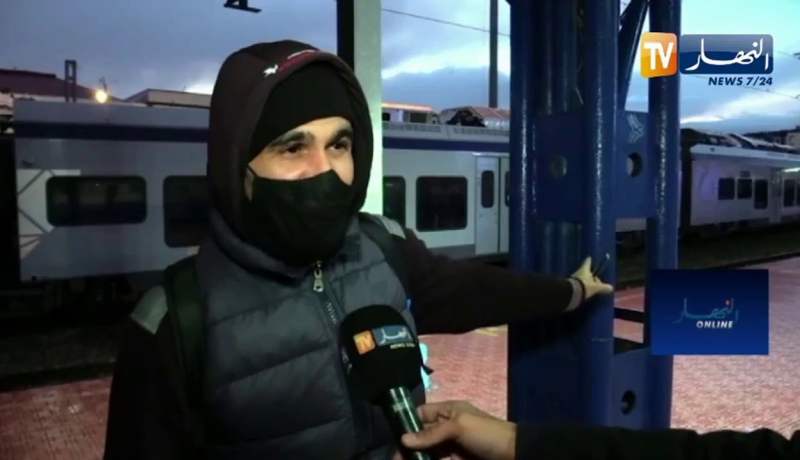 إستئناف حركة نقل المسافرين بالسكك الحديدية اليوم